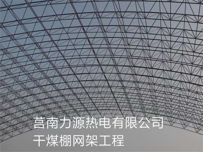 甘肃力源热电有限公司干煤棚网架工程